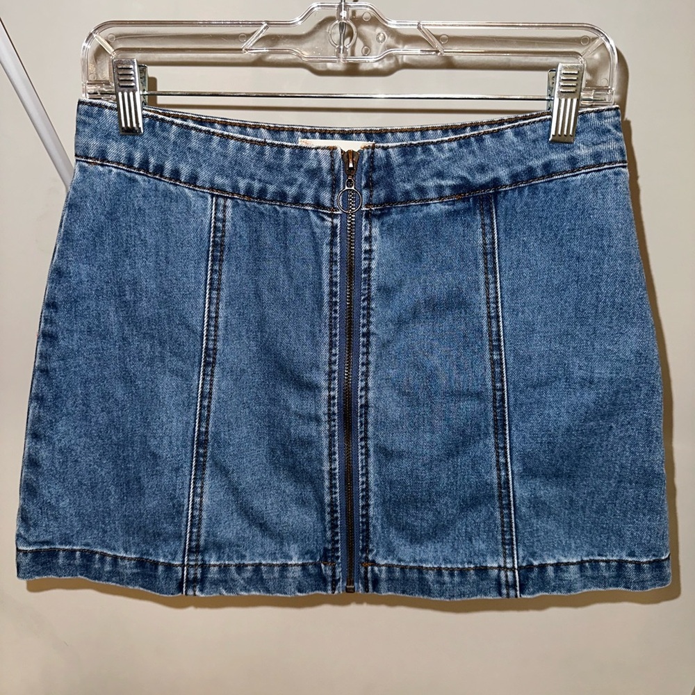 Altar’d State Jean Skirt